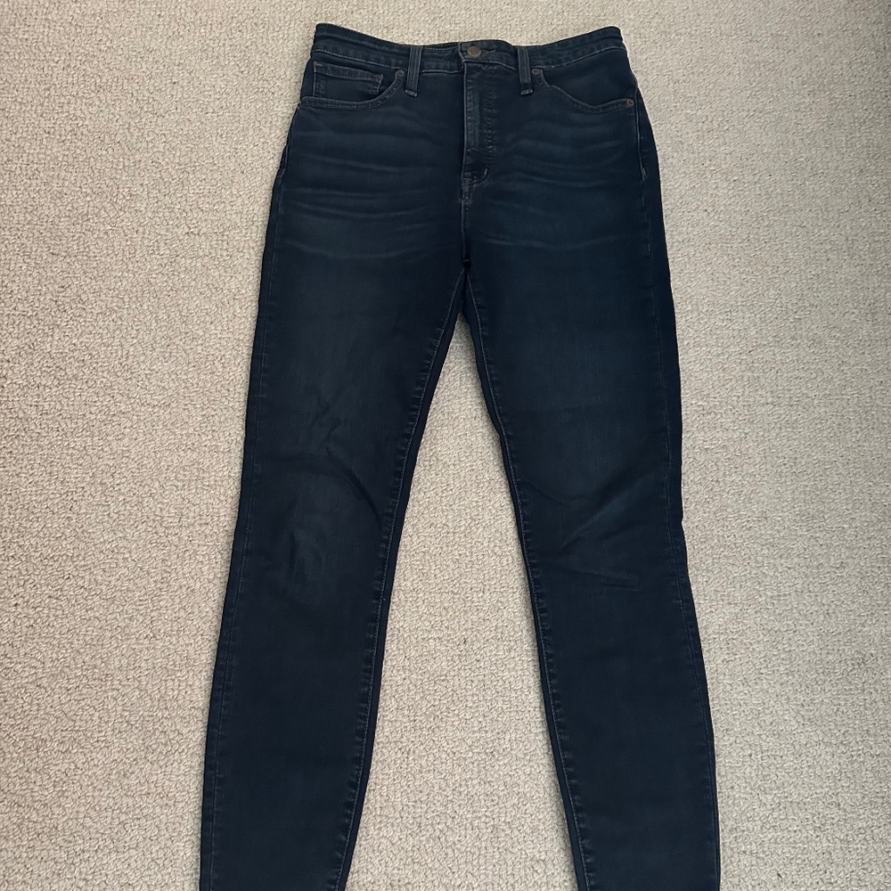 Curvy Madewell High-Rise Skinny Jeans